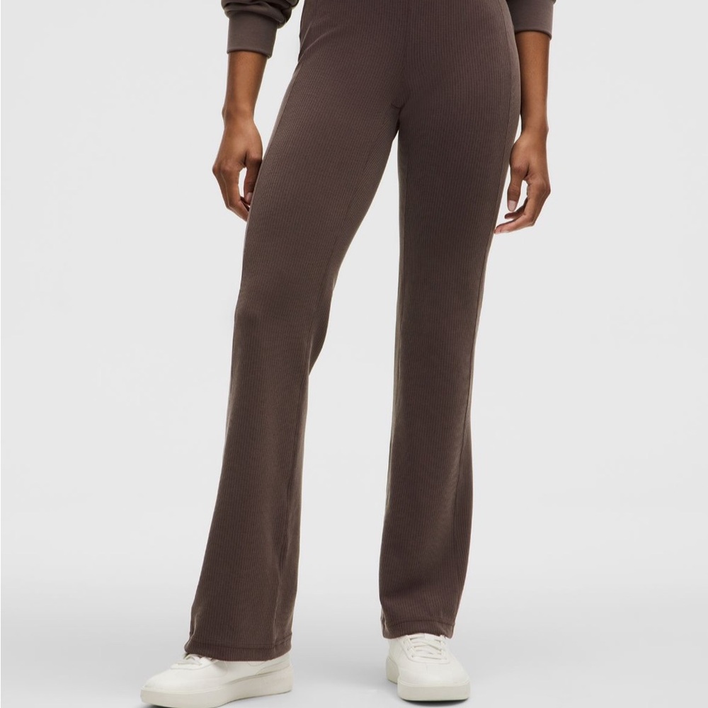 Lululemon Ribbed Softreme Flared Pant